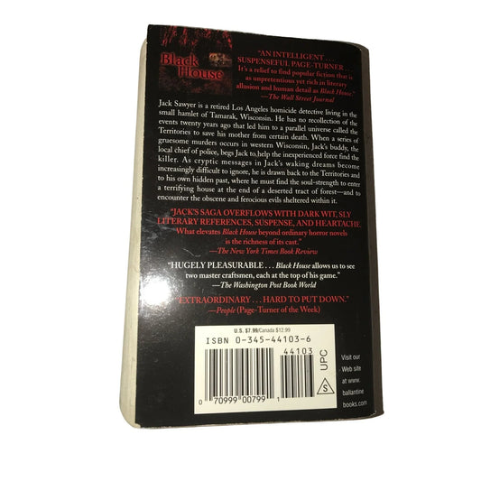 Black House Paperback book by Stephen King/Peter Straub - A+ Stuff