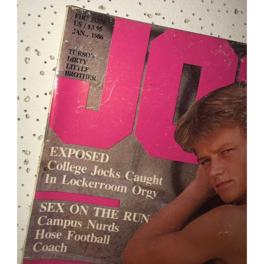 JOCK Vintage Magazine Jan. 1986 1st Anniversary Special Issue