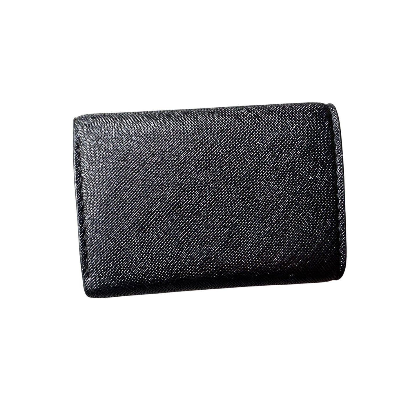 Marc Jacobs Black Mini Trifold Compact Wallet