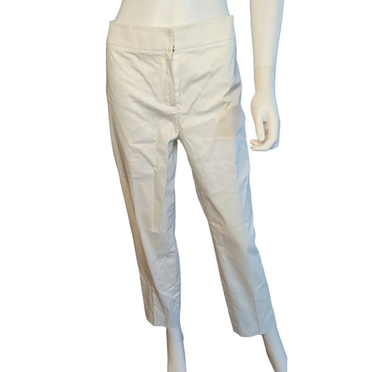 Women's Perse White Pants size 8 perse A+ Stuff
