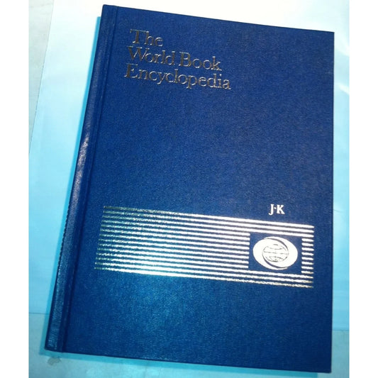 The World Book Encyclopedia J-K Vintage Reference Book - A+ Stuff