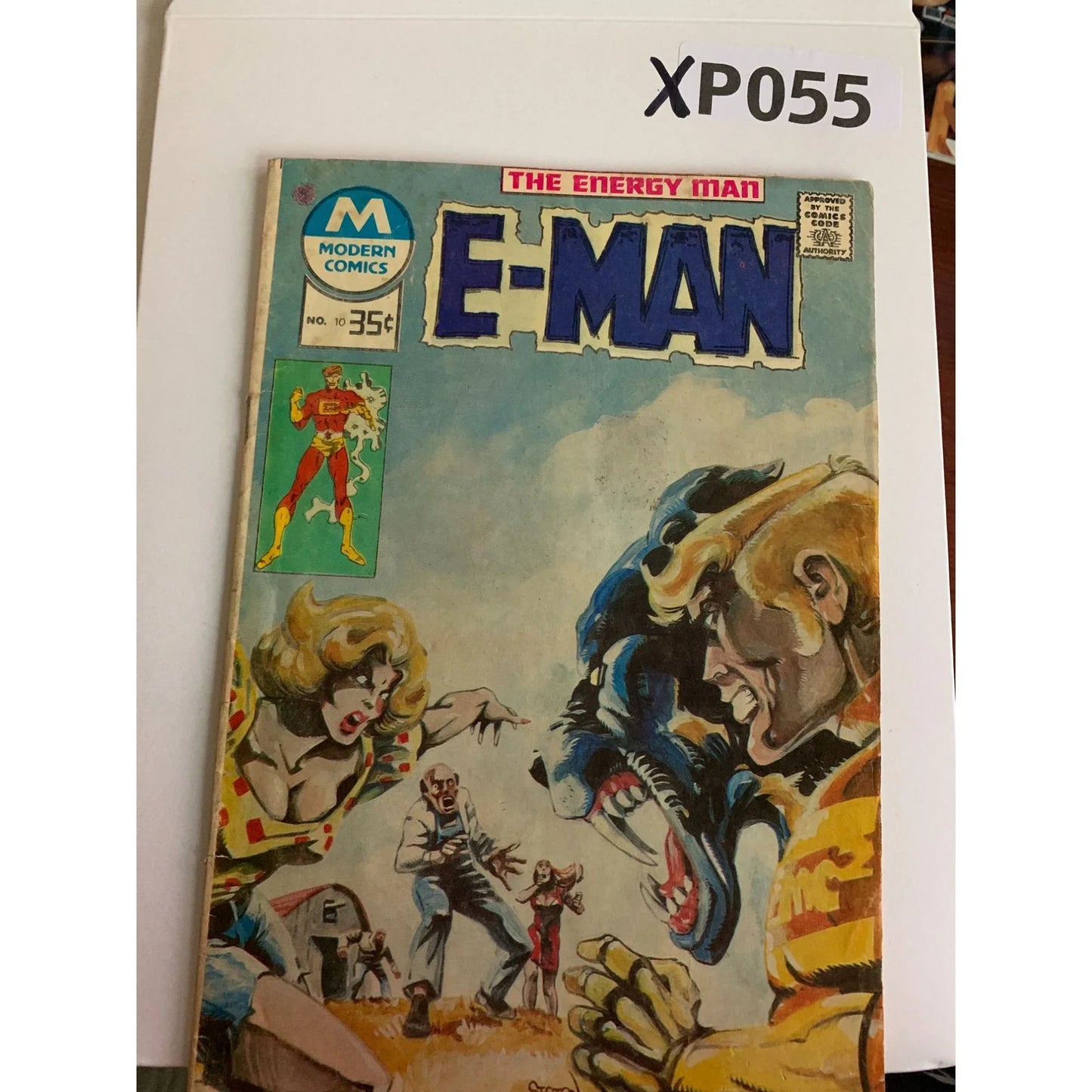 The Energy Man E-Man #10 Vintage Modern Comics Comic Book - A+ Stuff