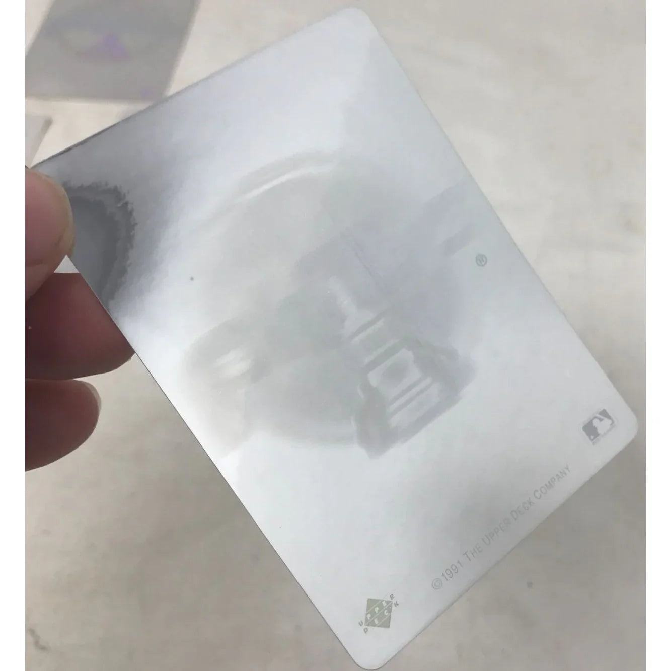 1991 Upper Deck Philadelphia Phillies NNO Hologram card/Sticker - A+ Stuff