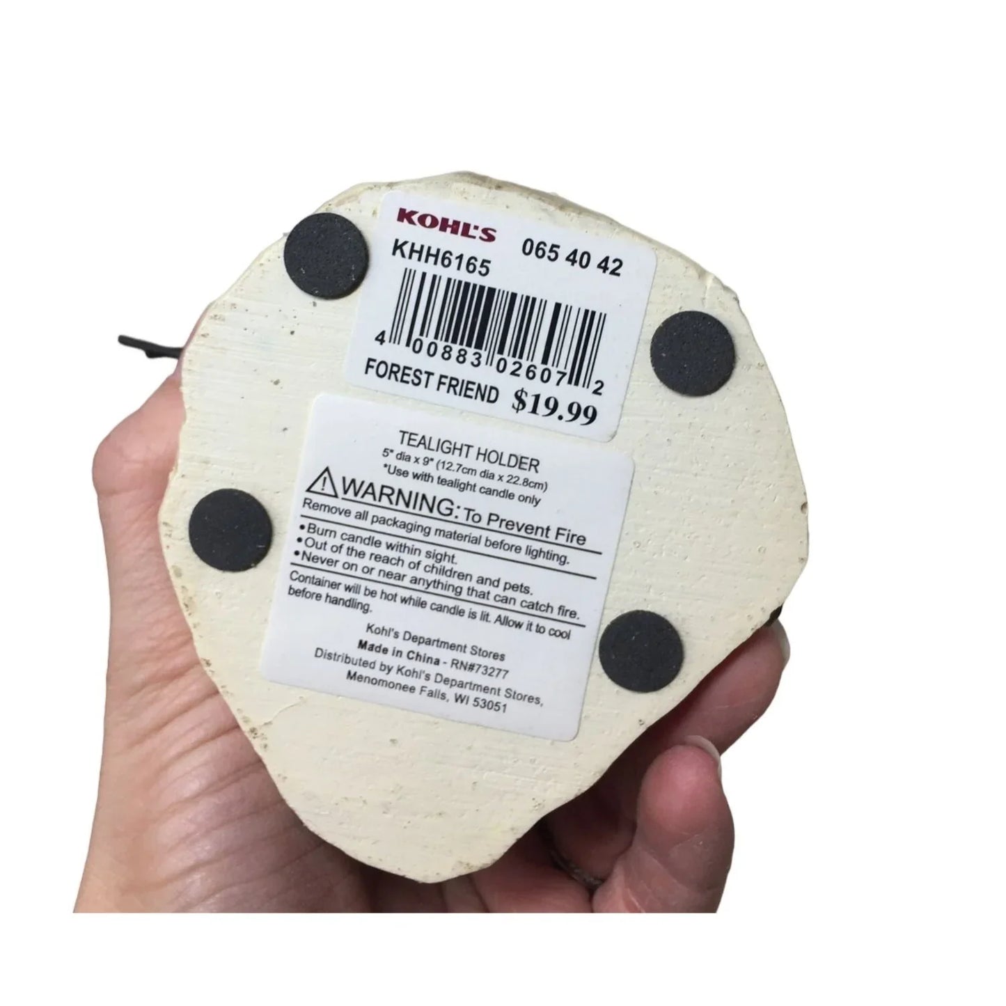 Forest Friend Frosty Snow Man Tea Light Lamp Candle Holder w/ Metal Shade - A+ Stuff