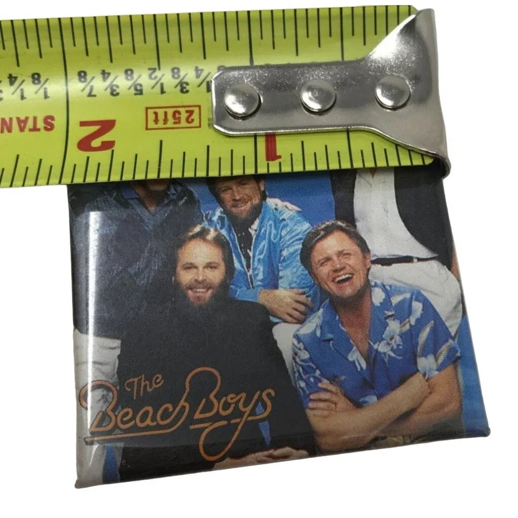The Beach Boys Squared Collectible Pinback Button Pin the beach boys A+ Stuff