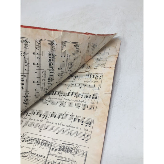 Vintage Sheet Music for the song "Turn On The Heat" A+ Stuff A+ Stuff SHEET MUSIC