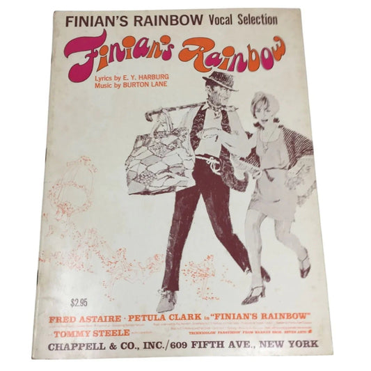 Finian's Rainbow Vocal Selection Vintage Sheet Music book - A+ Stuff - Sheet Music - A+ Stuff
