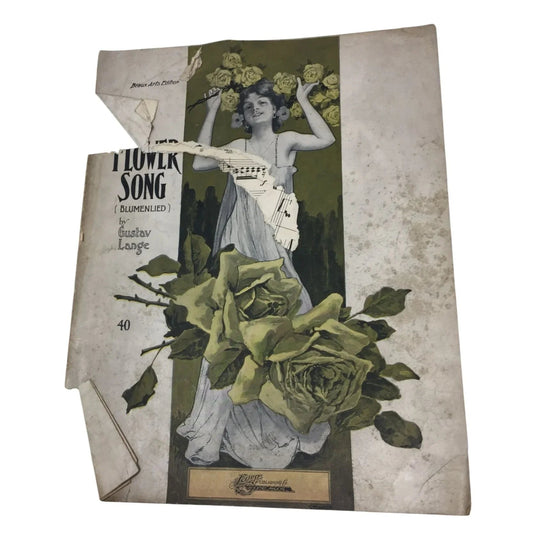 ''FLOWER SONG'' BY GUSTAV LANGE SHEET MUSIC - A+ Stuff - SHEET MUSIC - A+ Stuff