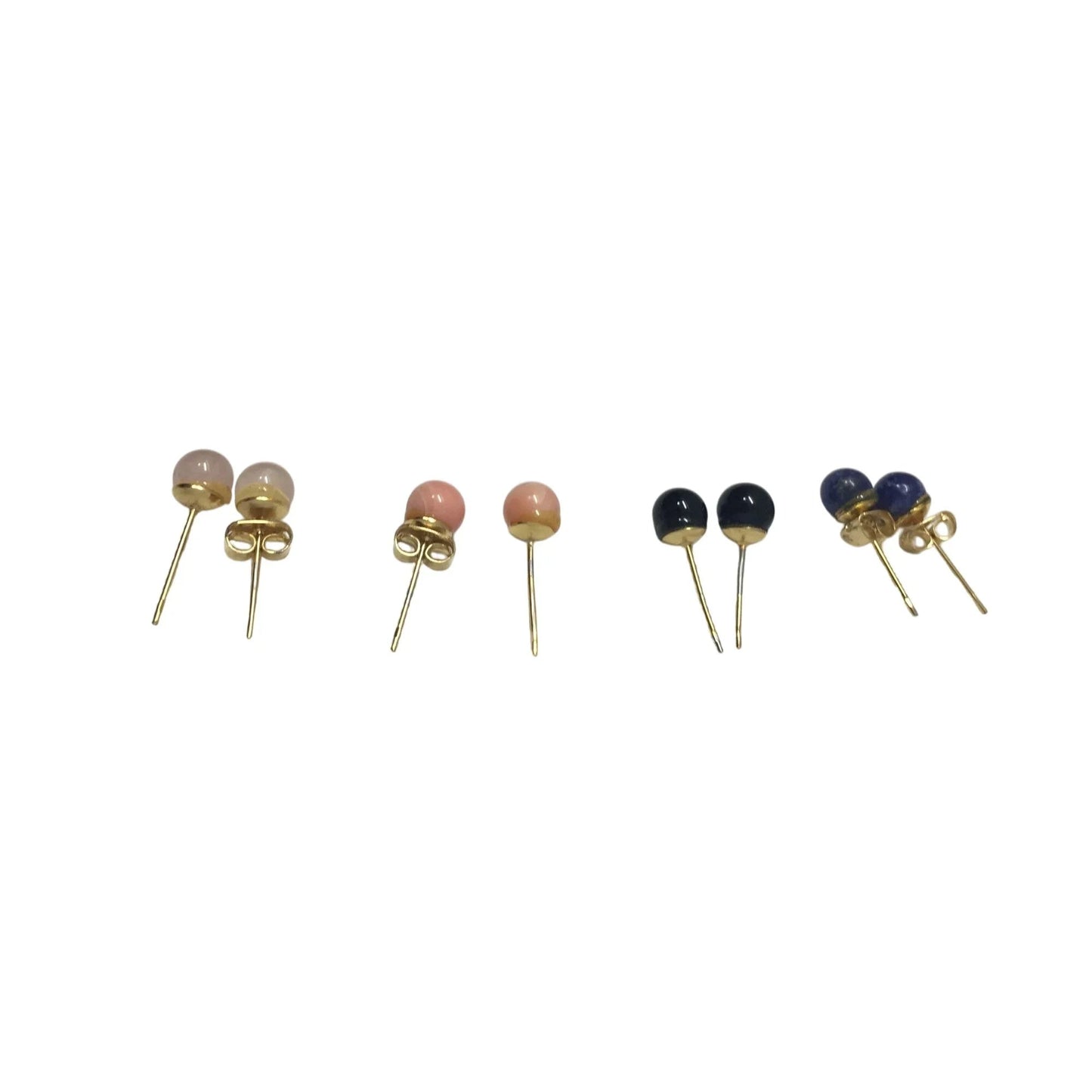 Four Pairs of Women's Stud Earrings (some missing backs) - A+ Stuff - Earrings - A+ Stuff