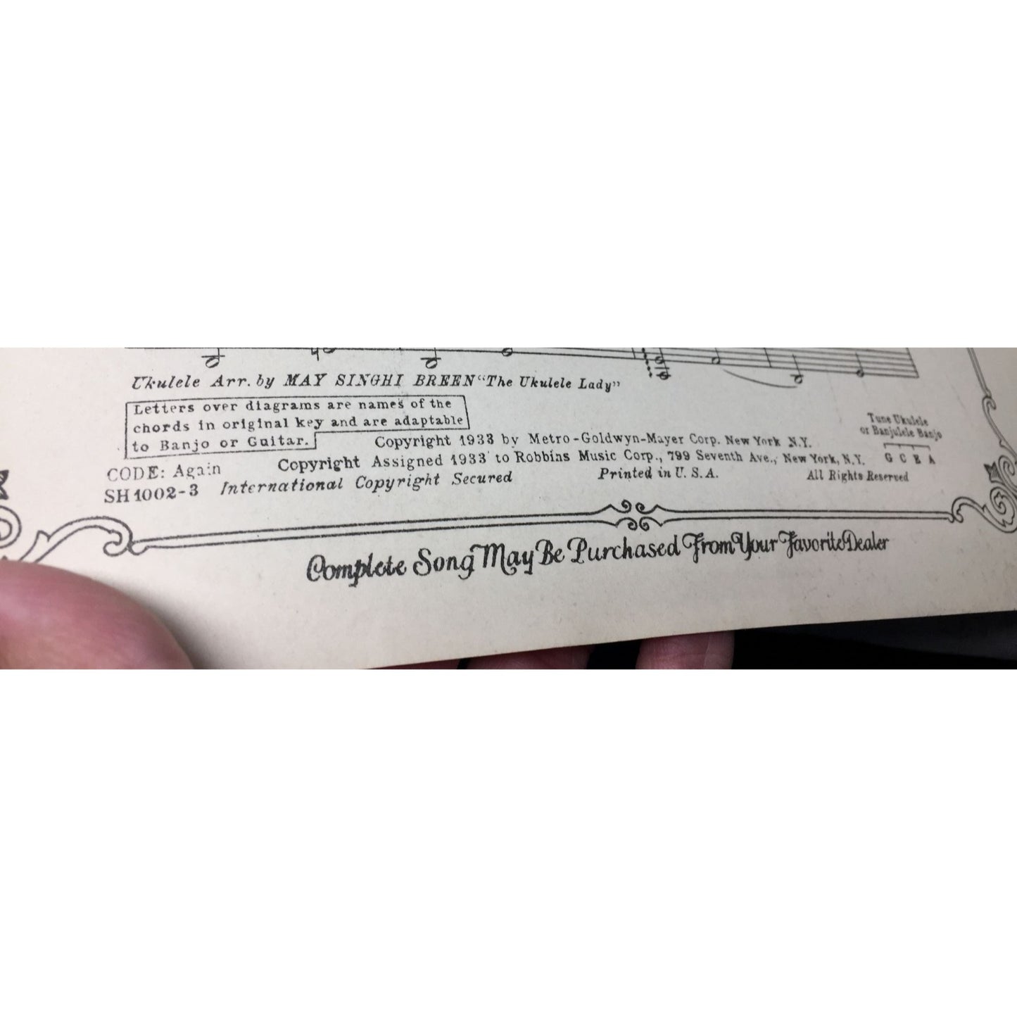 “You've Got Everything" Vintage 1933 Sheet Music