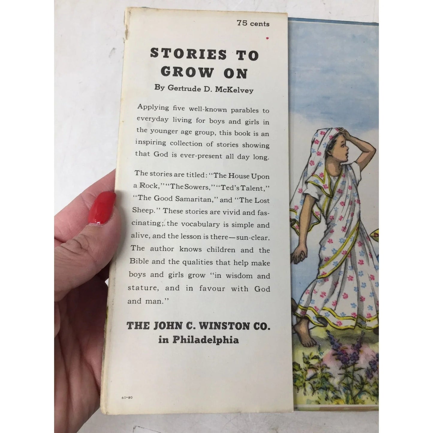 Gertrude D McKelvey's ''STORIES TO GROW ON'' Vintage 1947 Hardback Book - A+ Stuff - Books - A+ Stuff