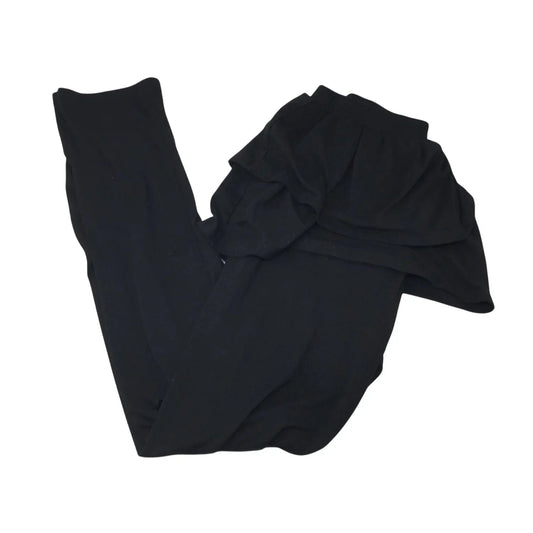 Girl's Black Leggings with Skirt Size 12 - A+ Stuff - Pants - A+ Stuff