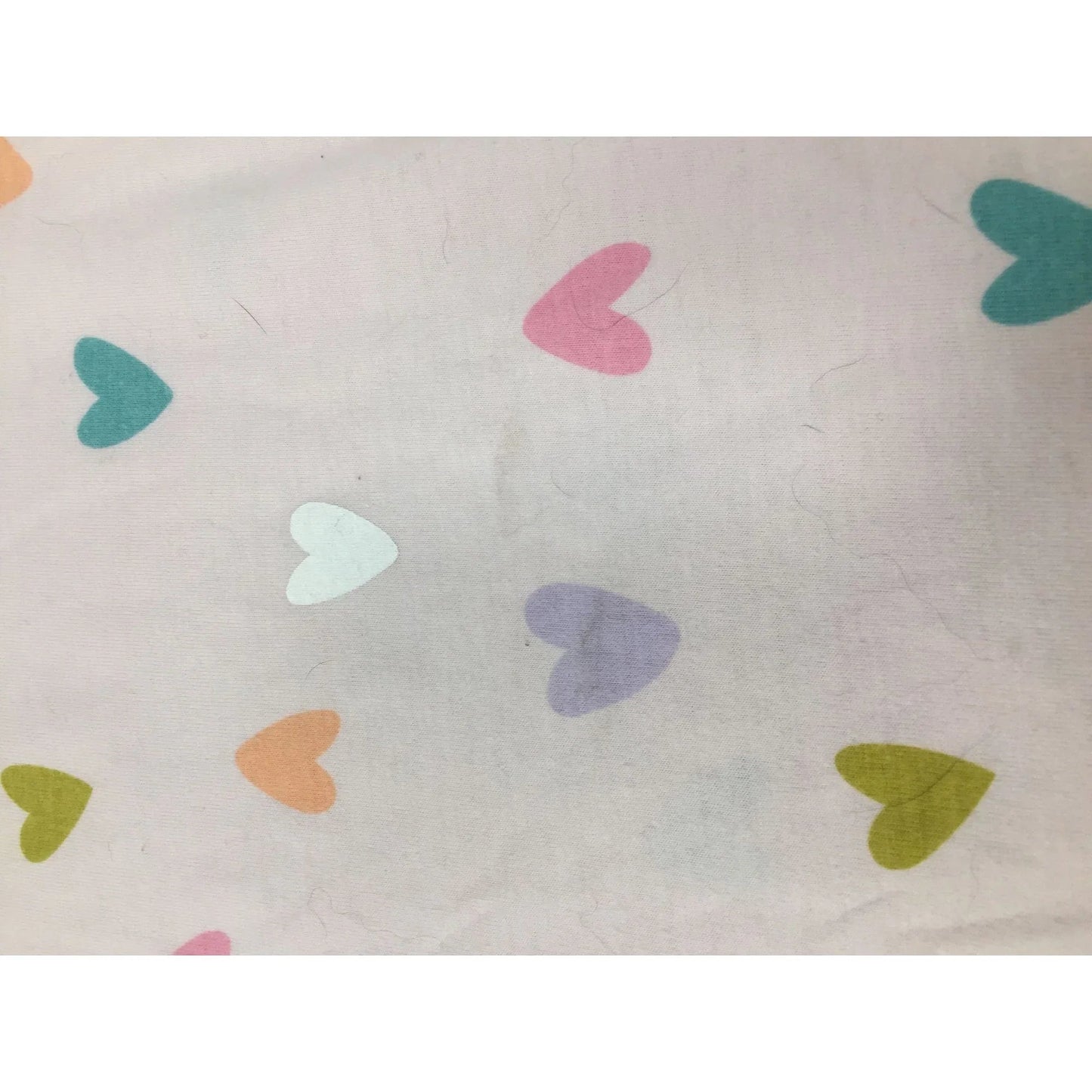Girl's Cat & Jack Pink Tee Shirt with Colorful Hearts Size Large (10/12) - cat & jack - Shirts & Tops - A+ Stuff
