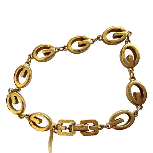 Givenchy G Link Gold Plate Bracelet - Givenchy - Bracelet - A+ Stuff