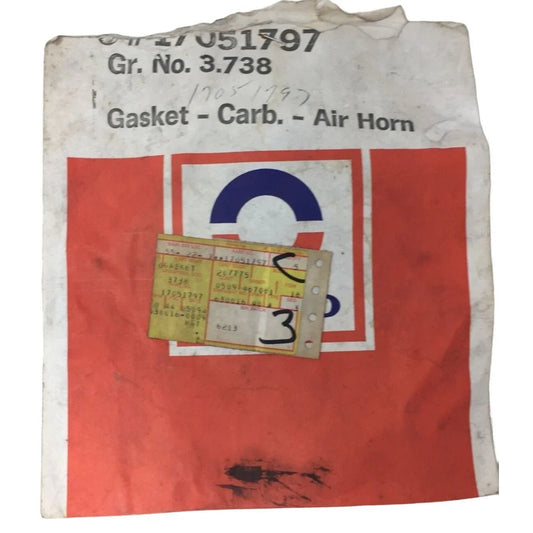 GM General Motors Part 17051797 Gasket Kit, Carb Air Horn New old Stock - GM General Motors - Auto Part - A+ Stuff