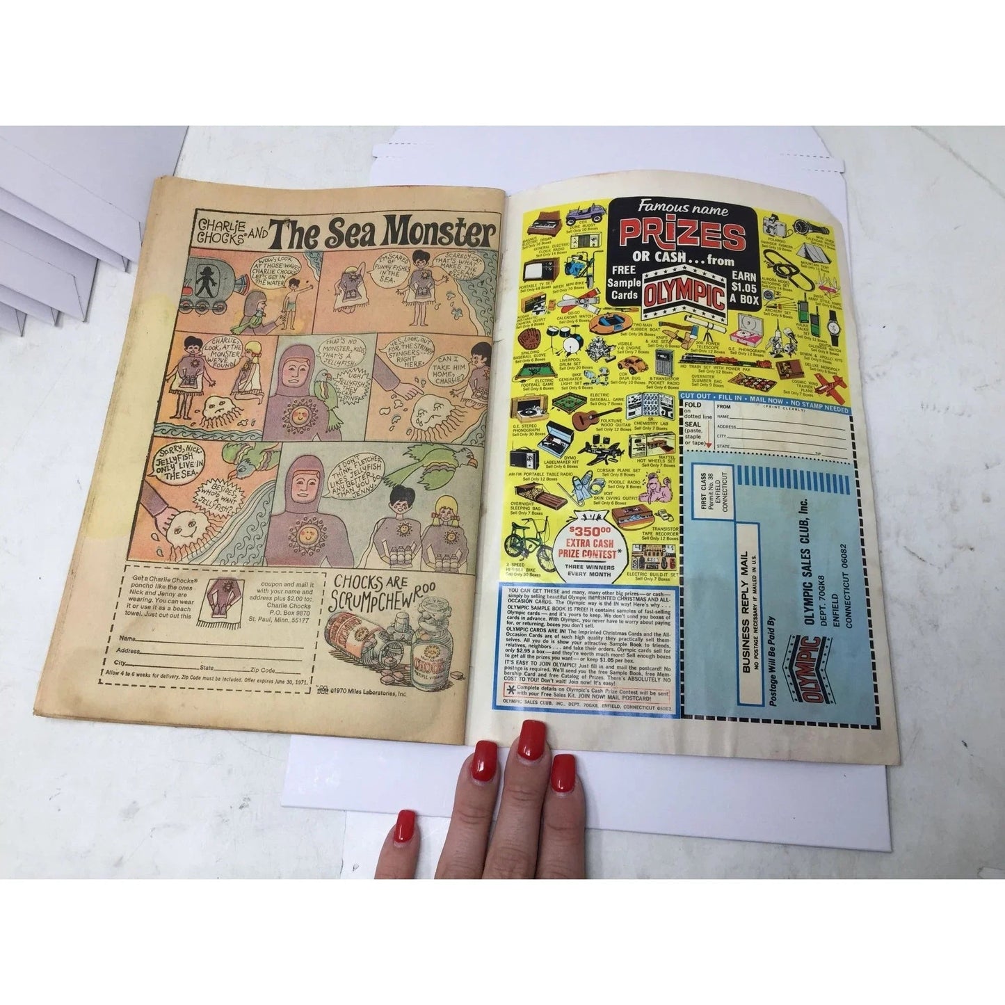 Gold Key Comic Book - ''True Demons and Monsters Ripley's Believe it or Not!'' - A+ Stuff - comic books - A+ Stuff