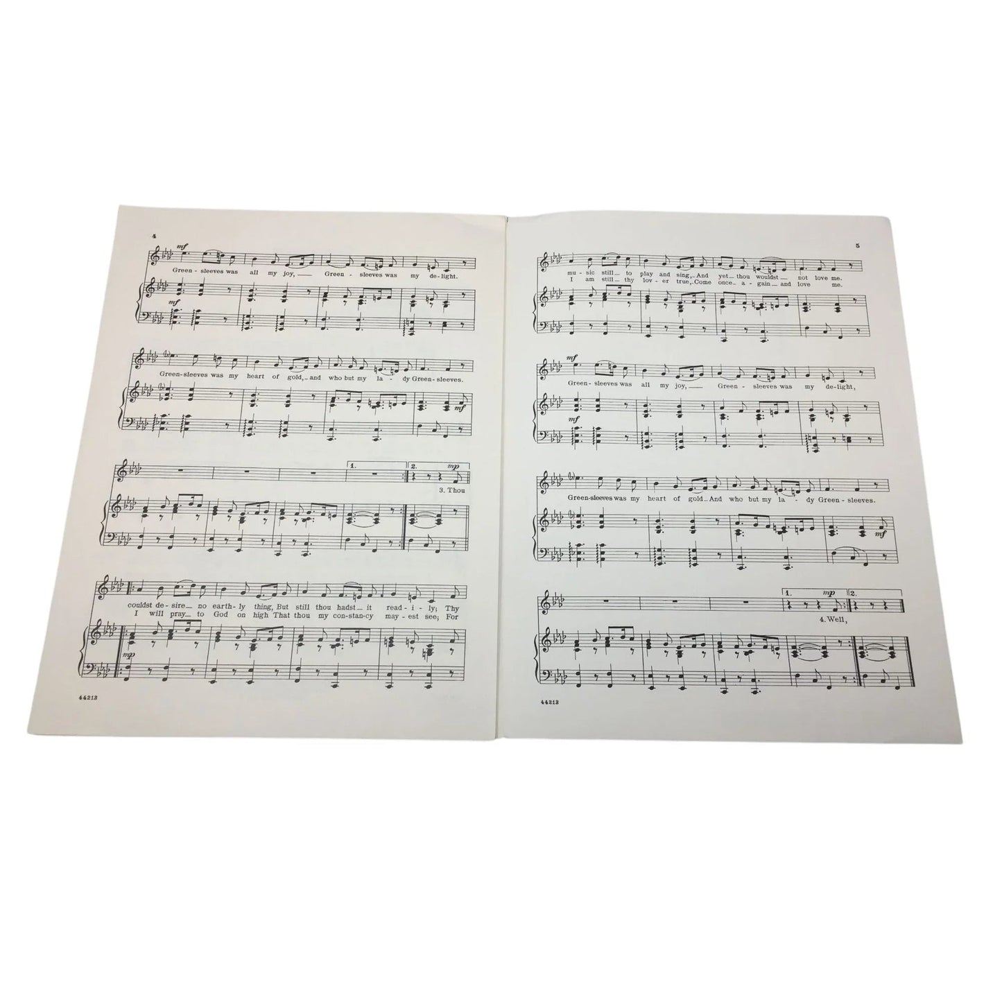 Greensleeves Old English Folk Tune Arranged by William Stickles - A+ Stuff - SHEET MUSIC - A+ Stuff