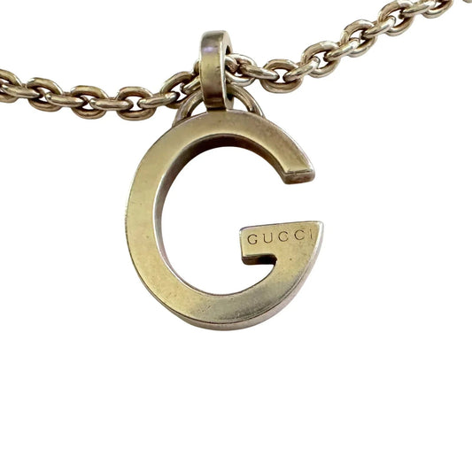 GUCCI Charlotte 'G' Men's Pendant Necklace - Gucci - Mens Necklace - A+ Stuff