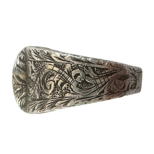 Gucci Interlocking G Arabesque Ring Sterling Silver - Gucci - Ring - A+ Stuff
