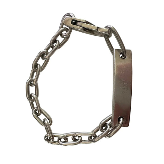 Gucci Sterling Silver ID Bracelet - Gucci - ID Bracelet - A+ Stuff