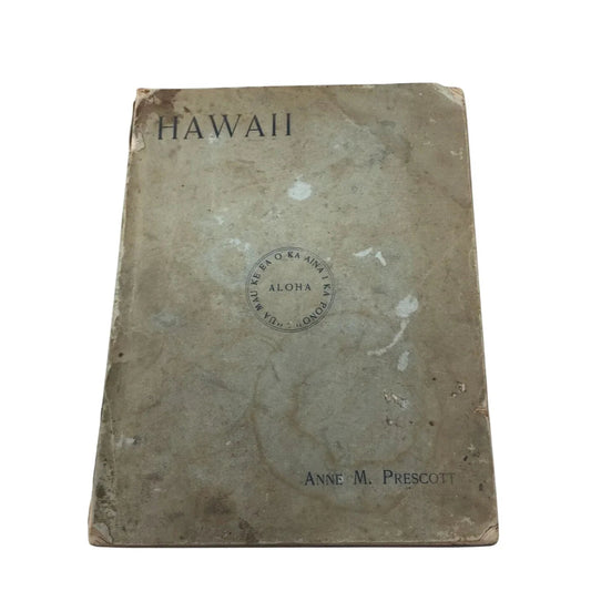 ''Hawaii'' Paperback Book by Anne M Prescott - A+ Stuff - books - A+ Stuff