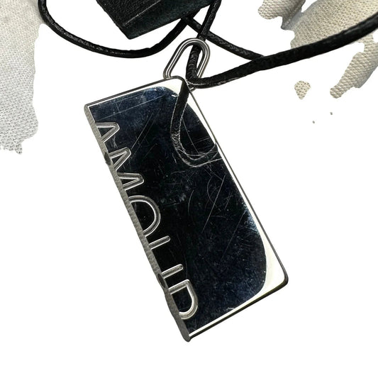 Hermes Leather Cord "AMOUR" (Top Only) Symbols Pendant - Hermès - Necklace with Pendant - A+ Stuff