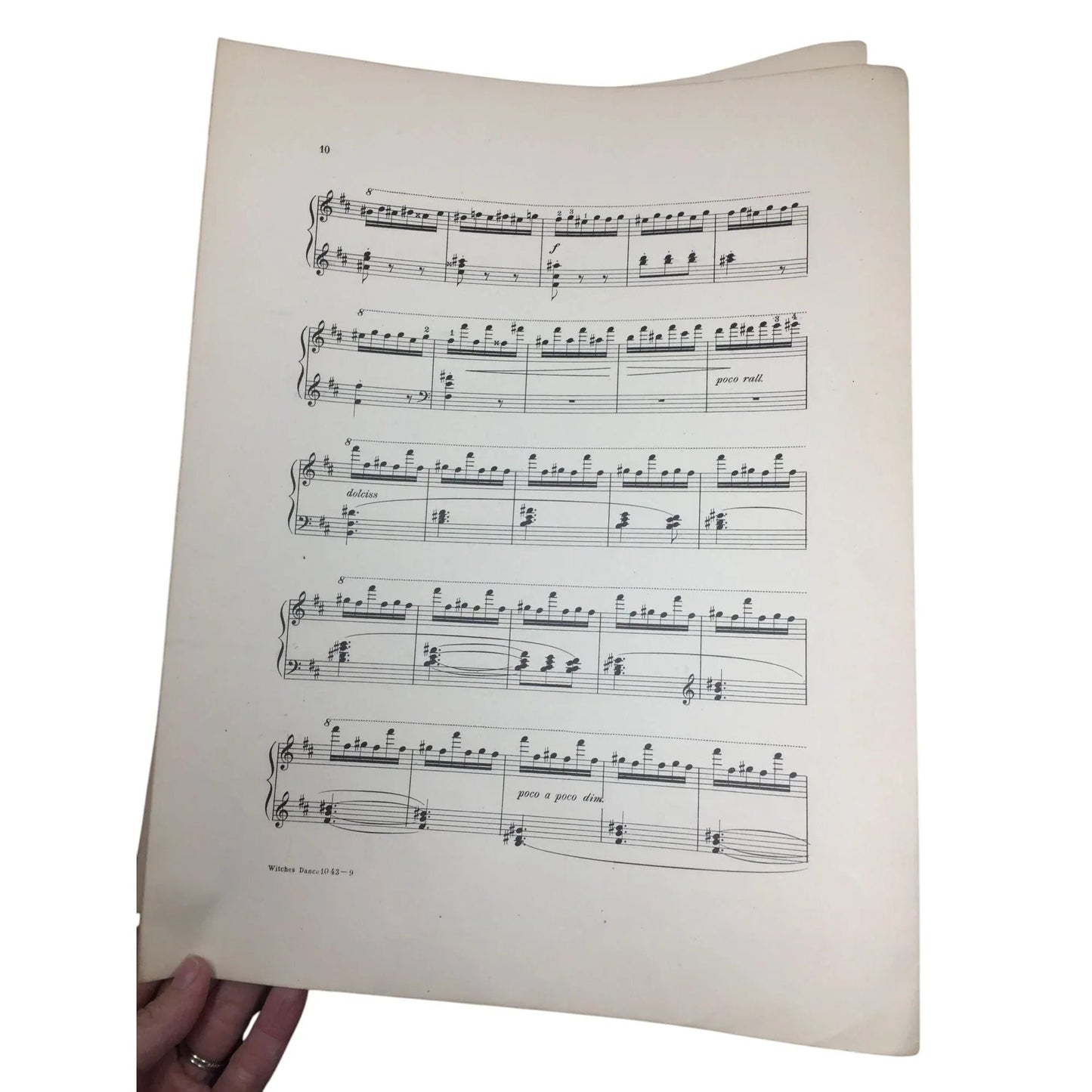 HEXENTANZ (WITCHES DANCE) SHEET MUSIC - A+ Stuff - SHEET MUSIC - A+ Stuff