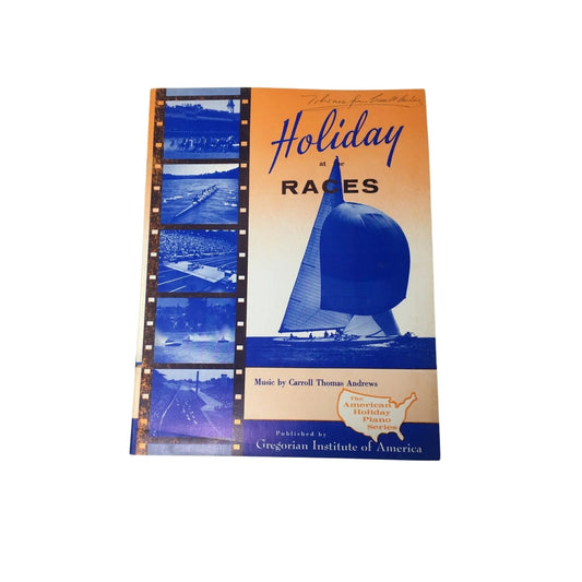 ''Holiday at the Races'' Sheet Music Book - A+ Stuff - Sheet Music - A+ Stuff