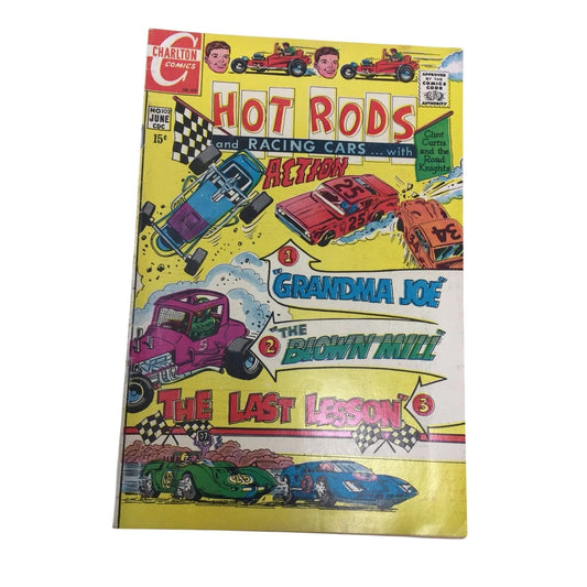 Hot Rods and Racing Cars... with Clint Curtis and the road knights - A+ Stuff - comic book - A+ Stuff