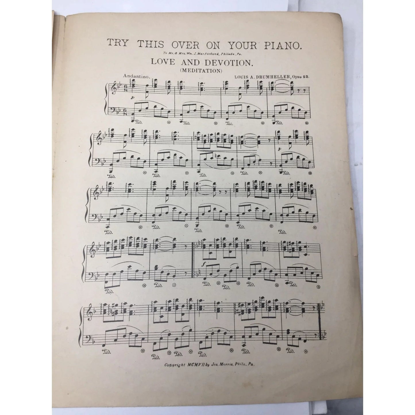 Humoreske A Parisian Novel Vintage Sheet Music book - A+ Stuff - Sheet Music - A+ Stuff