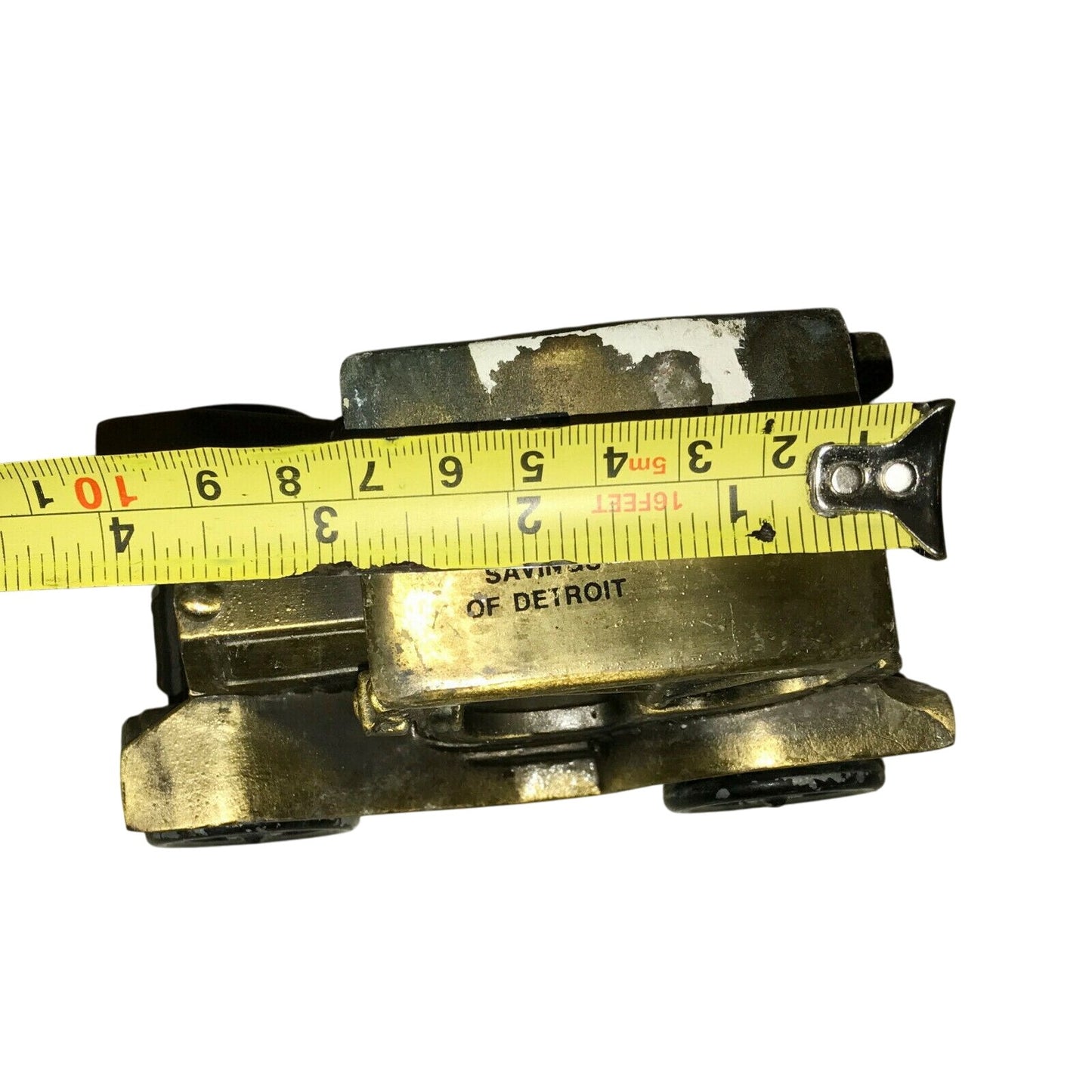 Vintage FIRST FEDERAL SAVINGS Of DETROIT Classic Car Money Bank Promo Item (1974)