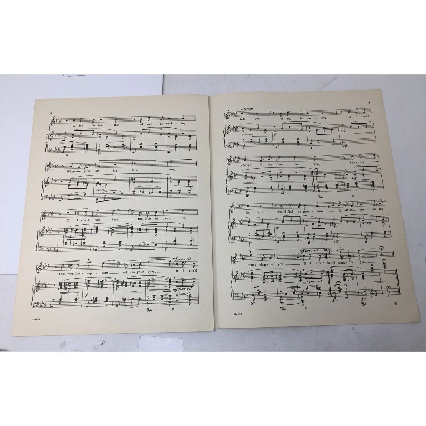 ''If I Could Tell You'' Song for Voice and Piano by Idabelle Firestone - A+ Stuff - sheet music - A+ Stuff