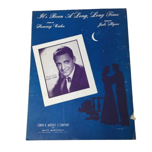 It's Been a Long, Long Time Vintage 1945 Piano Sheet Music by Sammy Cahn/Jule Styne - Edwin H Morris and company inc. - sheet music - A+ Stuff