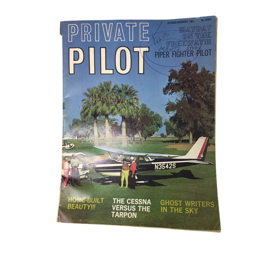 Vintage 1965 Private Pilot magazine