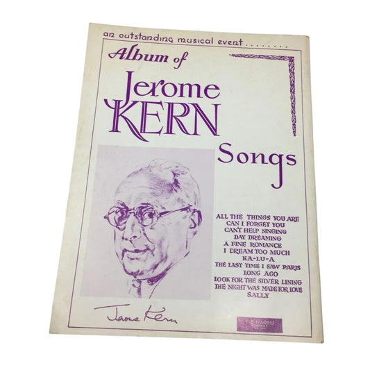 Jerome Kern Songs Vol. 3 T. B. Harms Company Vintage Sheet Music - A+ Stuff - Sheet Music - A+ Stuff