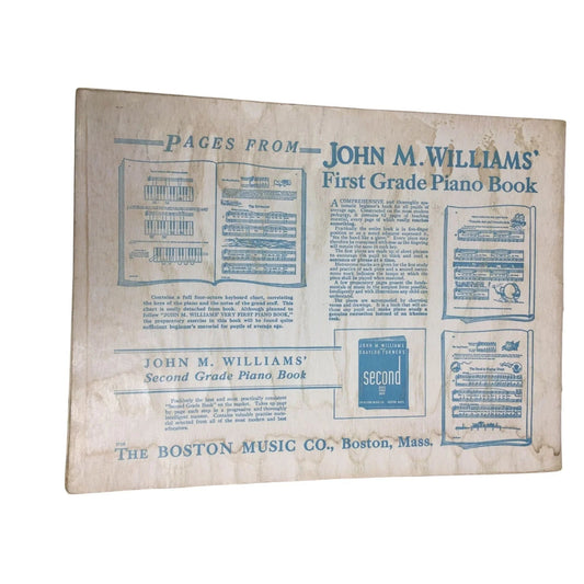 ''John M Williams and Shaylor Turners Very First Piano Book'' - A+ Stuff - SHEET MUSIC - A+ Stuff