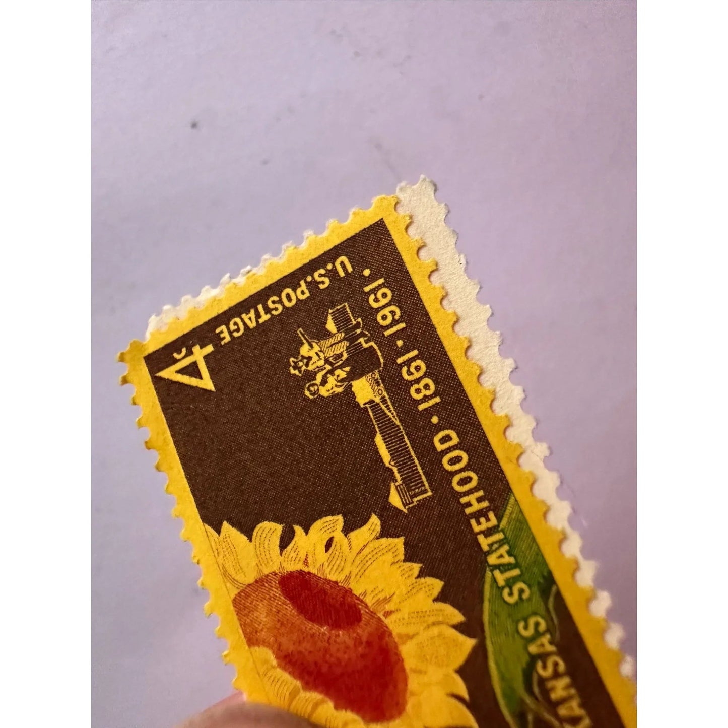 Kansas Statehood 4 Cent and Settlement of Florida 5 Cent US Postage Stamps - A+ Stuff - Stamp - A+ Stuff