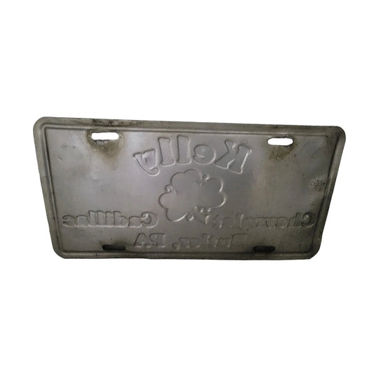 Kelly Chevrolet Cadillac Butler, PA Silver License Plate - A+ Stuff - Auto Part - A+ Stuff