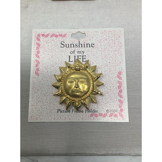 Sunshine of my life Picture Frame Holder & 3 Necklaces (Love heart, Love, Mom)