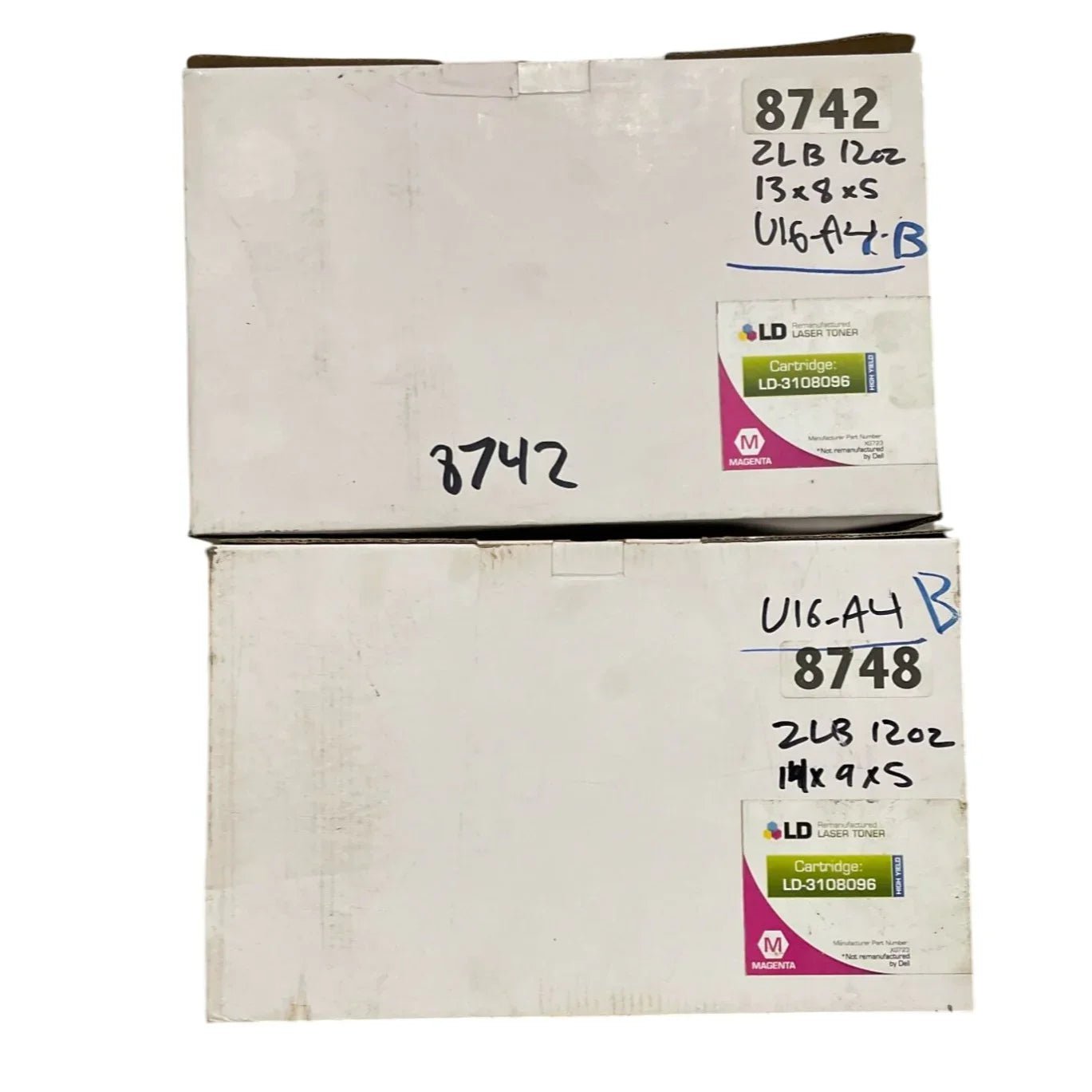 LD Remanufactured Laser Toners (Magenta) in Boxes (2) - A+ Stuff - Office Supplies - A+ Stuff