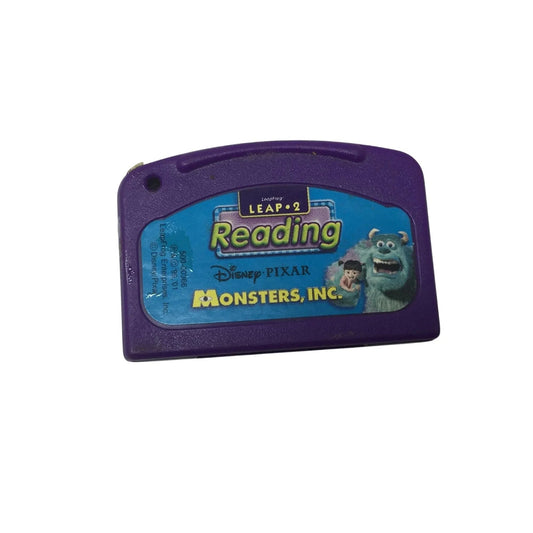 Leap Frog Leap 2 READING Disney Pixar Monsters Inc. Cartridge - leap frog - Games - A+ Stuff