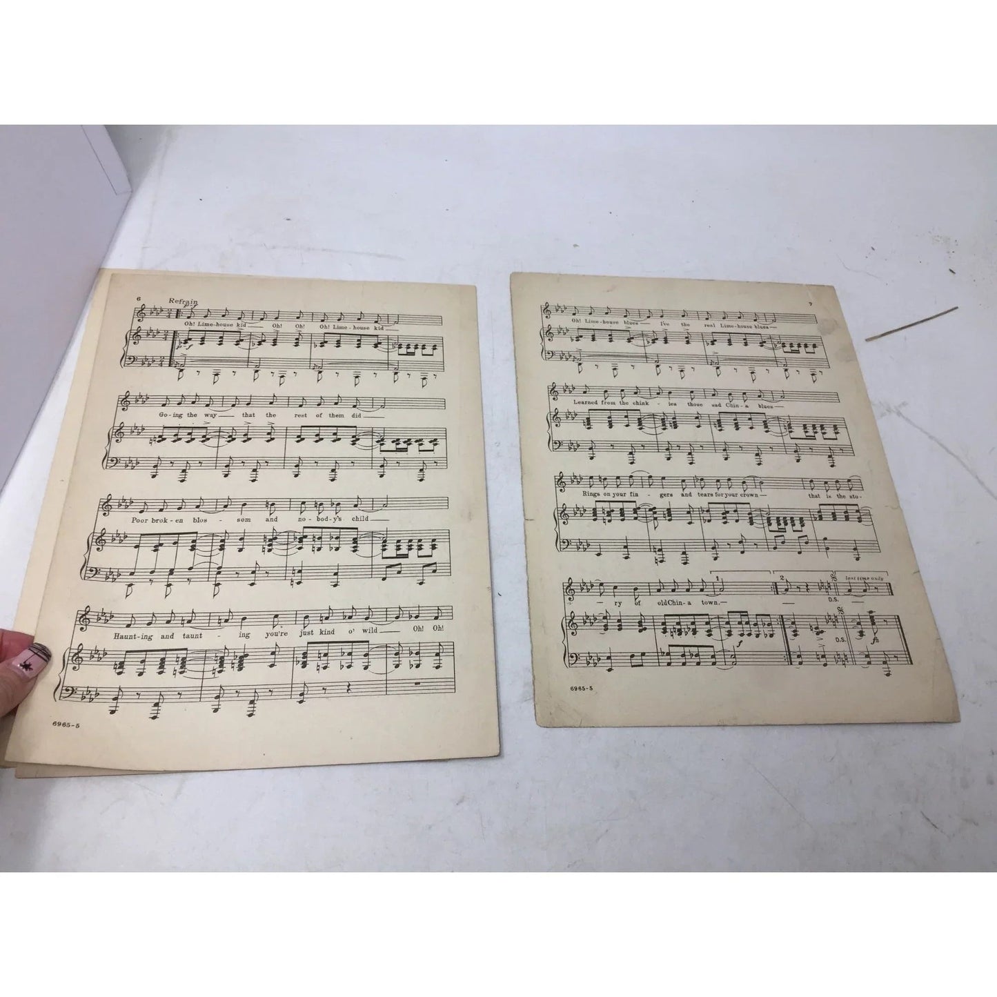 ''LIMEHOUSE BLUES'' By Douglas Furber and Philip Braham - A+ Stuff - SHEET MUSIC - A+ Stuff