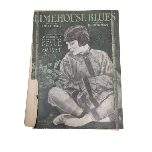 ''LIMEHOUSE BLUES'' By Douglas Furber and Philip Braham - A+ Stuff - SHEET MUSIC - A+ Stuff