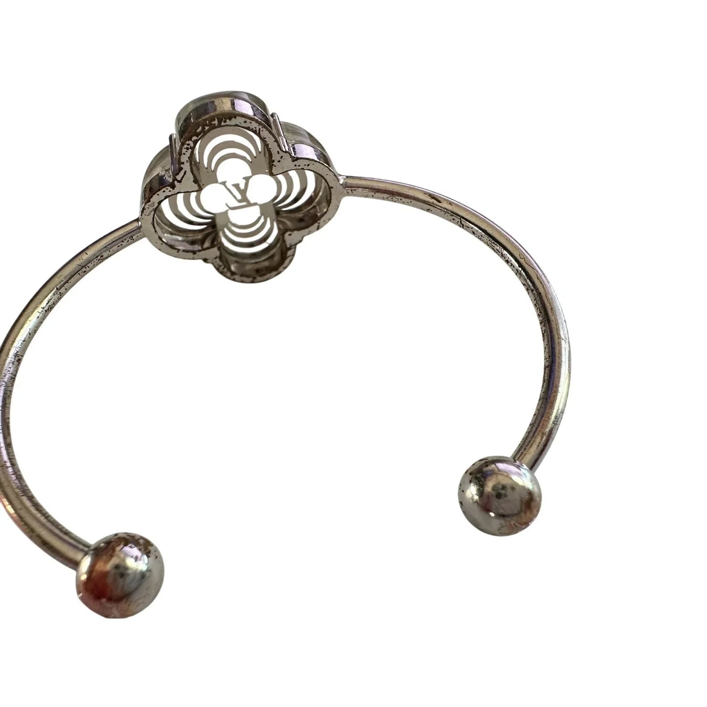 Louis Vuitton AlaFiorie Silver Bangle Bracelet - Louis Vuitton - Bracelet - A+ Stuff