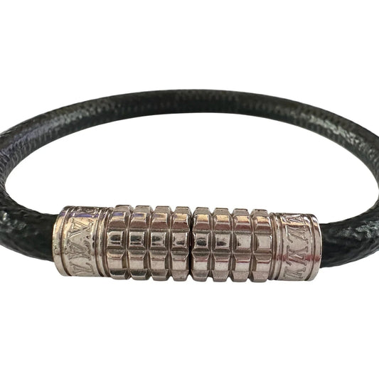 Louis Vuitton Digit Damier Graphite Canvas Bracelet - Louis Vuitton - Bracelet - A+ Stuff