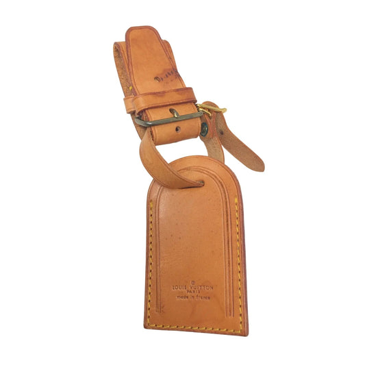 Louis Vuitton Leather Luggage Tag and Poignet Bracelet Set - Louis Vuitton - Apparel & Accessories - A+ Stuff