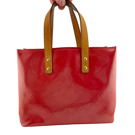 Louis Vuitton Monogram Vernis Reade PM Hand Bag in Red M91088 - Louis Vuitton - Handbags - A+ Stuff