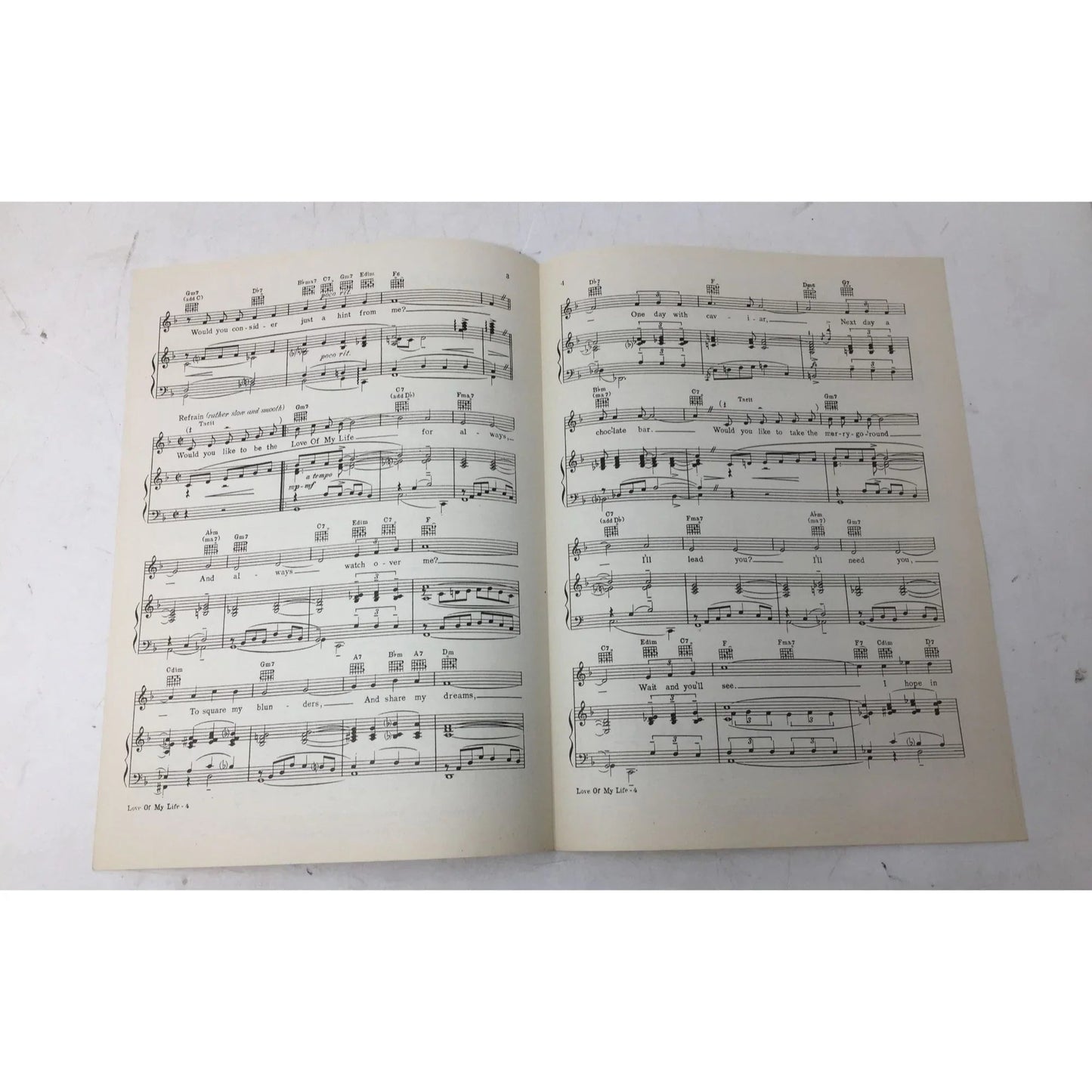 ''Love of my Life'' from ''Second Chorus'' Vintage 1940 Sheet Music - A+ Stuff - SHEET MUSIC - A+ Stuff