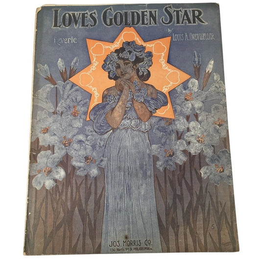 ''LOVES GOLDEN STAR'' BY LOUIS A DRUMHELLER - A+ Stuff - SHEET MUSIC - A+ Stuff