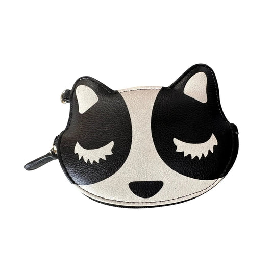 LUV BETSEY By Betsey Johnson Black and White Cat Purse/Wristlet - LUV BETSEY By Betsey Johnson - Luggage & Bags - A+ Stuff